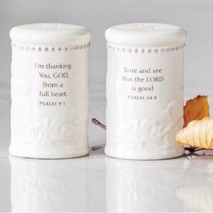 Mary & Martha - Grace & Gratitude Salt & Pepper Set